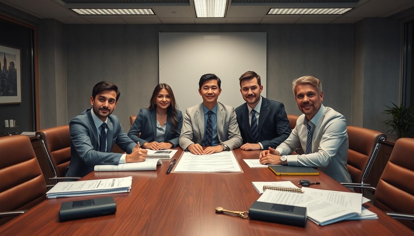 Senior legal support team